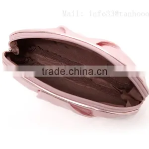 TANHOOO Personalized Cosmetic Bags Pink Bulk Cosmetic Bags Production Emboss or Printing thumbnail-6