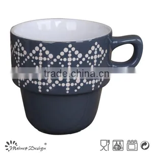Stackable Stoneware Cheap Ceramic Mugs thumbnail-1