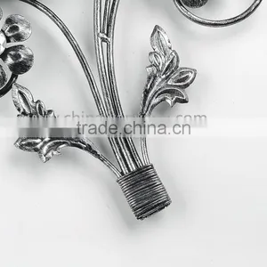 Hot Selling Concise Beautiful Silvery White Fancy Wall Clocks thumbnail-4