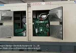 low noise diesel generator set