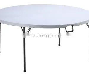 Outdoor Rectanglar 6ft & 8 ft Plastic Folding Table thumbnail-4