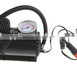 S20200 Portable 12V Auto Car Electric Air Compressor Tire Infaltor Pump 300 PSI Black thumbnail-2