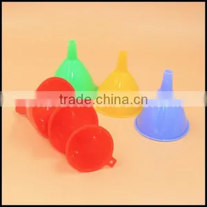 Wholesale Colorful Plastic Funnel 3PCS Manufacturer/3 Different Size Plastic Hopper Supplier Price thumbnail-1