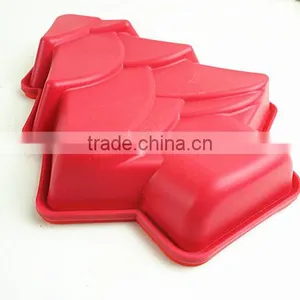10107 Christmas Tree Shaped Silicone Chocolate Mould and Mold thumbnail-5