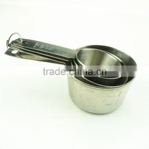 42137 4pcs Stainless Steel Nesting Measuring Cups and Spoons Set thumbnail-6