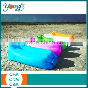 Travelling, Camping, Hiking, Pool and Beach Parties Inflatable Lounger With Carry Bag thumbnail-1