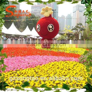 Customized Artificial Landscape Grass Topiary Animal Outdoor Decoration Artificial Grass Topiary Model thumbnail-1