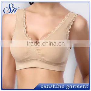 Sexy Women Yoga Fitness Stretch Workout Tank Top thumbnail-1