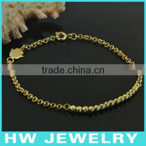 2013 Gold Plated Silver Bracelets, 40500 Silver Beads Bracelets thumbnail-1