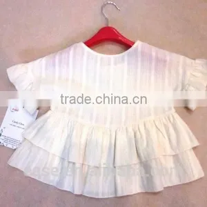 Child Girls White Cotton Cute Design Sweater Skirt thumbnail-2