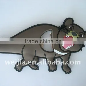 High Quality Promotion Soft Pvc Bottle Opener With Customized Logo thumbnail-1