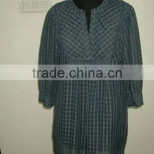 100%polyester Georgette Printed Dress thumbnail-1