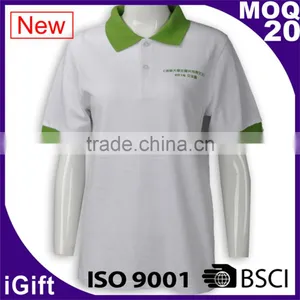 BSCI Factory Audit Dri Fit Wholesale Women's Office Uniform Design Polo Shirt thumbnail-1