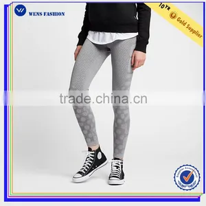 2017 Latest Design Nylon/polyester/spandex Sublimation Women Sport Legging thumbnail-1