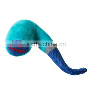 No Smoking Plush Pipe Squeaky Funny Dog Chew Toys thumbnail-5