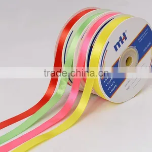 3/8" (10mm) Polyester Satin Ribbon Double Faced thumbnail-1