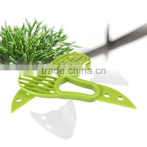 3 In 1 Avocado Cutter Tool Slicer Cut In Half To Take Nuclear Peeler Scoop Green Tool Knife Cook Cutter Peeler Knife Tool KC1470 thumbnail-2