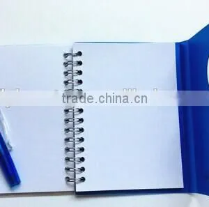 Promotional PP Cover Notebook With Pen Pocket Custom Mini Notebook thumbnail-2