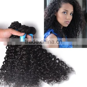 Cheap Grade 7a Human Hair Extensions Peruvian Virgin Hair 100% Unprocessed Deep Curly Water Kinky Wave Hair thumbnail-2