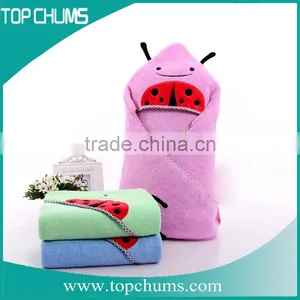 Little Kids 100% Cotton Fabric Terry Customized Animal Hooded Baby Towel thumbnail-1