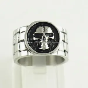 Professional Custom 316L Stainless Steel Retro Men's Rings thumbnail-1
