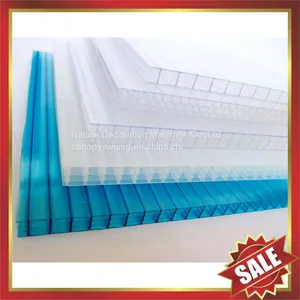 Honeycomb Polycarbonate Sheeting,multi Wall Polycarbonate Panel,great Building Cover! thumbnail-1