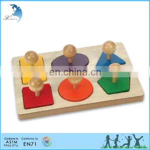 2016 Montessori Materials Top Brand China Supplier Preschool Kids Educational Wooden Toys thumbnail-3
