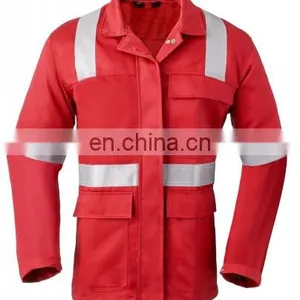 EN20471 Breathable Flame Retardant Anti-Static Jacket With Reflective Stripes thumbnail-5