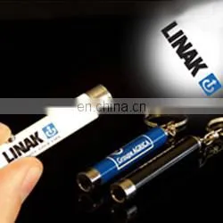 Mini Aluminum Projection Logo ABS Bottle Keyring Projector Logo Keychain thumbnail-3