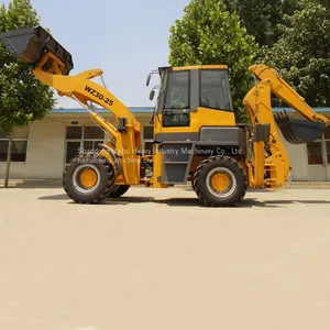 Haitui Backhoe Loader WZ30-25/wheel Loaders/loaders/earthmoving Machines/machinery/machines/construction Machines thumbnail-1