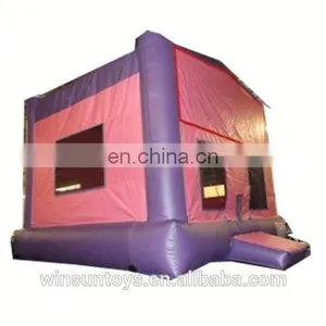 Commercial Inflatable Pink and Purple Modular (Banner) Bouncing Castle,bouncy Castle,jumping Castle thumbnail-1