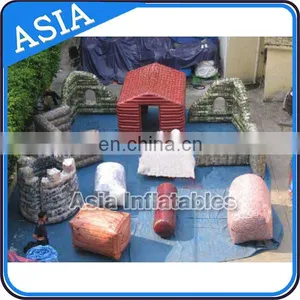 Professional Inflatable Paintball Manufacturer , Inflatable Bunker Paintball For Shooting thumbnail-1