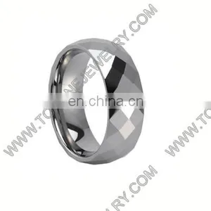 2014 Wholesale Tungsten Ring Blank Inlay cz thumbnail-4