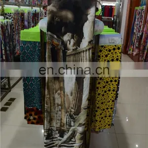 European Design Digital Printing Silk Fabric thumbnail-1