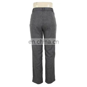 Herringbone Old Women Office Suite Trousers Guangzhou Factory thumbnail-2