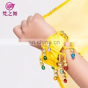 P-9016 Arabic Children Professional Belly Dance Bracelet With Colorful Rings for Kids thumbnail-1