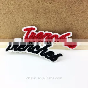 Custom Towel Chenille Letters Patches no Minimum thumbnail-2