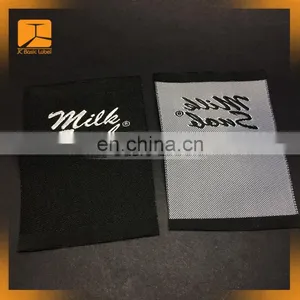 China Manufacturer Custom Made Clothing Cheap Garment Woven Label thumbnail-3