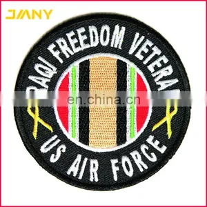 Custom Us Air Force Veteran Iron on Embroidered Military Patches for Sale thumbnail-3