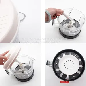 2018 China Trending Products Vegetable Fruit Salad Maker Machine,food Chopper Slicer thumbnail-4