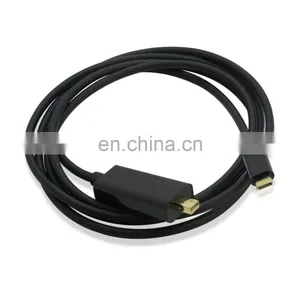 1.8M Type-C USB 3.1 C to Mini DisplayPort DP 4K Adapter Cable for Macbook thumbnail-1
