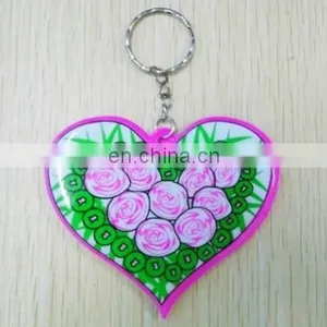 Big Love Heart Bag Charms Customized Logo Promotional Keychain Gifts 2018 Valentine Day Promotion Gifts thumbnail-2