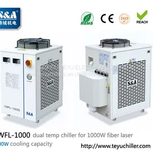 S&A Chiller CWFL-1000 for Cooling 1000W Fiber Laser Cutting & Engraving Machine thumbnail-1