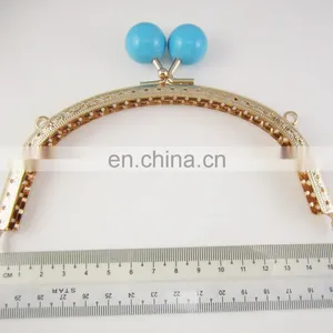 DIY Wedding Metal Kiss Lock Coin Purse Clutch Frame thumbnail-2