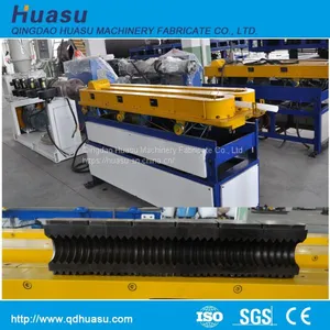PP Flexible Single Wall Corrugated Pipe Extruder Line /Plant thumbnail-3