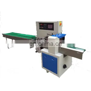 High Efficient Automatic Horizontal Pillow Incense Sticks Noodles Packaging Frozen Fruits Sandwich Food Flow Packing Machine thumbnail-2