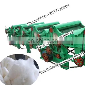 Popular Fabric Cloth Waste Recycling Machine Cotton Opening Machine & Cotton Cleaning Machine thumbnail-1