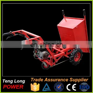 Convenient Hand Push Dump Trolley / Mini Dumper thumbnail-1