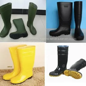 Various Man Working Boots,Low Price Rain Boots,Work PVC Rain Boot,Cheap Rain Boots,High Quality Safety Rain Boots thumbnail-3
