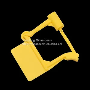 MA - PD 6024 Logo Serial Number Printed Shipping Airline Customer Security Tamper Proof Plastic Padlock Seal thumbnail-4